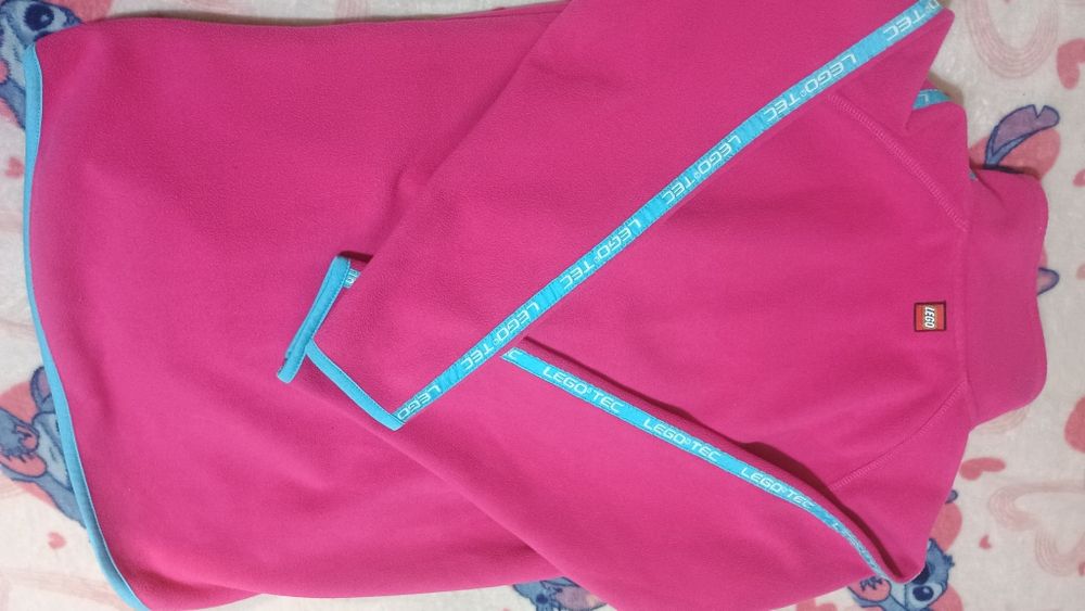 Bluza 152 różowa z polaru stan bdb Leggo