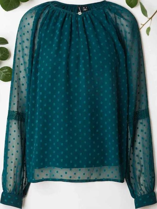 VERO MODA Nowa Bluzka Zielona M OKAZJA (Cena 160zł) NEW