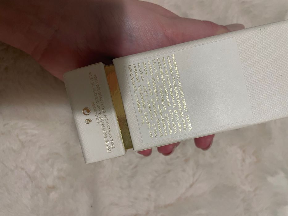 Tom Ford White Suede