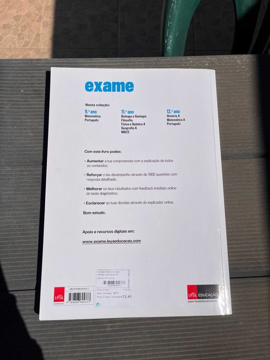 Preparar para o exame Matemática 9º ano