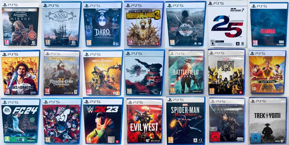 Диски для Sony PlayStation 5