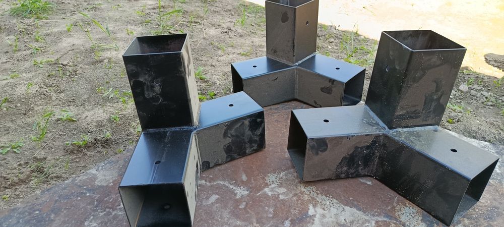 Łączniki -altana, wiata 10x10( w srodku 9.6x9.6)