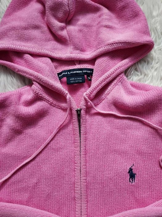 Piękny sweterek z kapturem Ralph Lauren