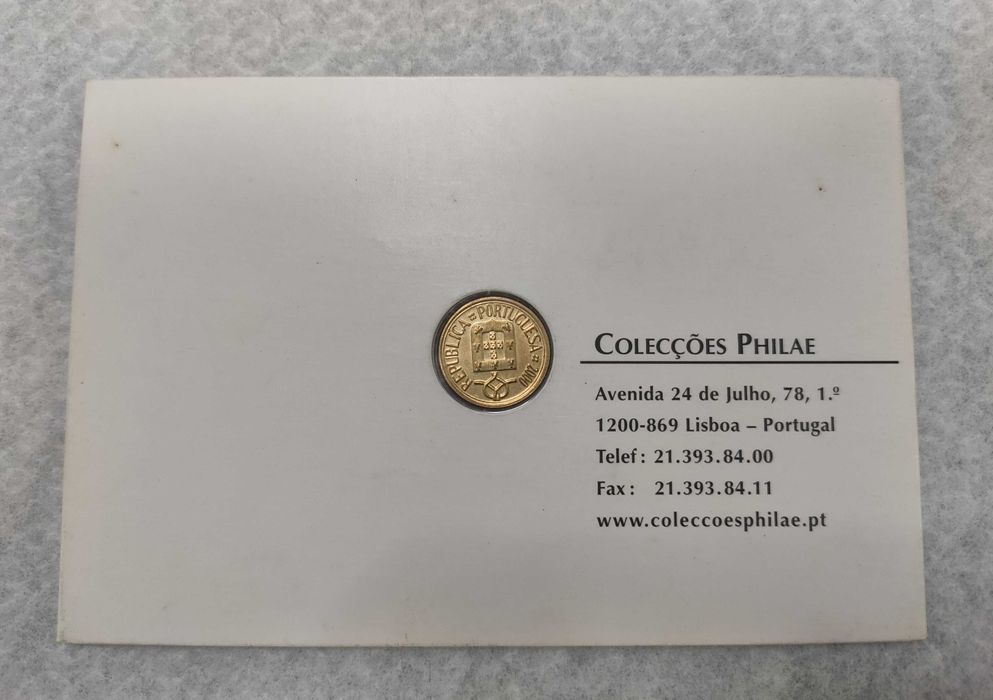 Última moeda do escudo 1$ - 2000