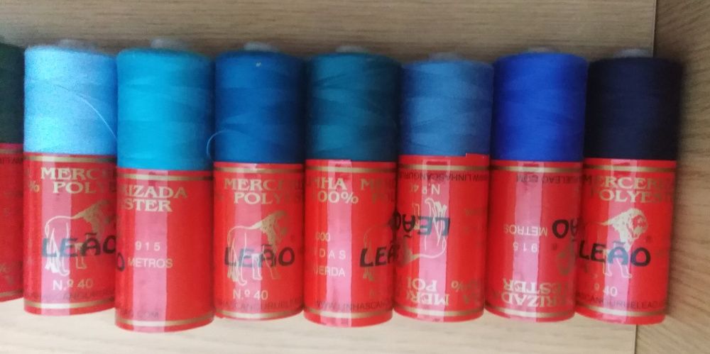 Linha leão para máquina de costura