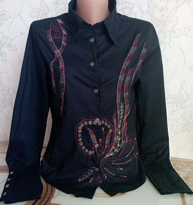 Сорочка бавовняна з вишивкою