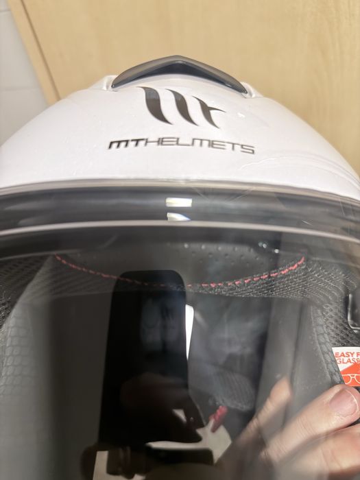 Capacete modular para moto