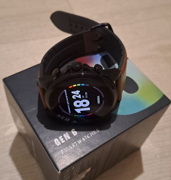 Смарт-часы Fossil GEN 6 BROWN LEATHER(FTW4062)