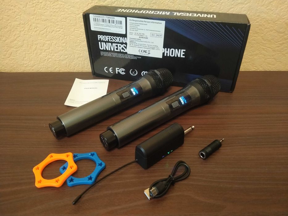 Радиомикрофоны караоке беспроводные