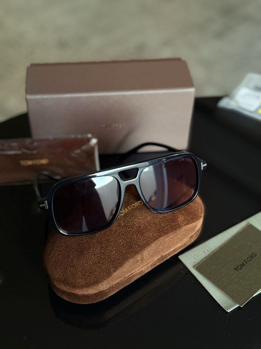 Окуляри сонцезахисні Tom Ford 2026 коричнева лінза. Найкраща якість
