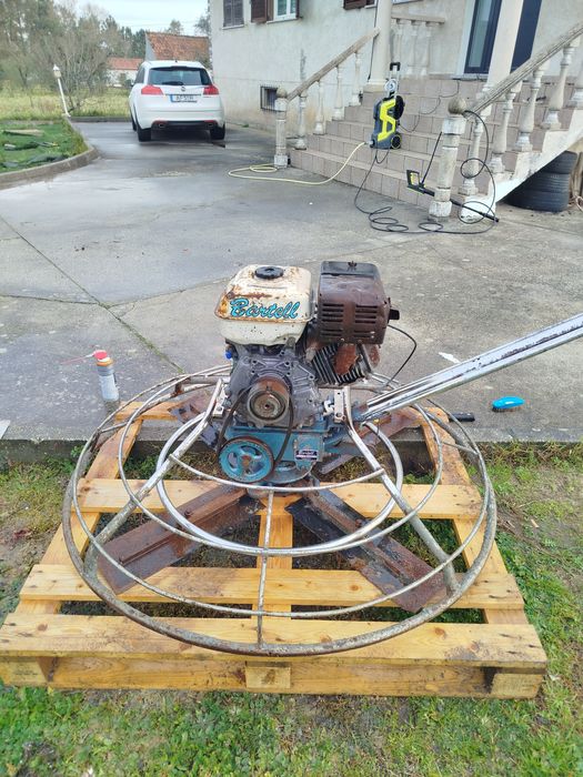 Helicóptero de polir betão motor honda