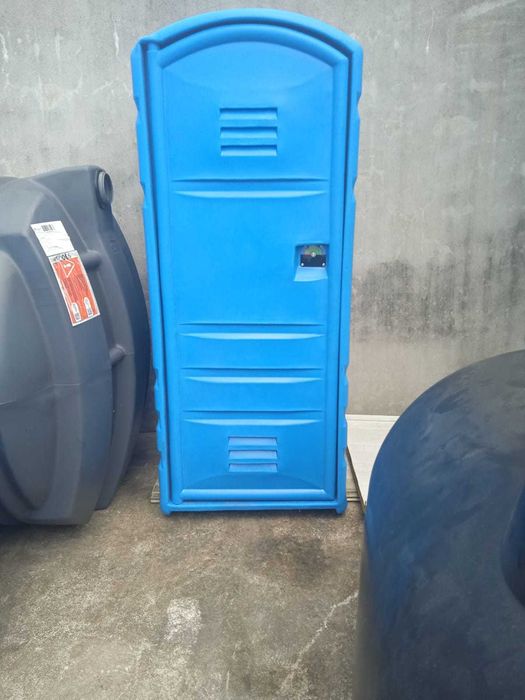 WC Portátil Cabine Química Casa de Banho Móvel c/ Lava-mãos