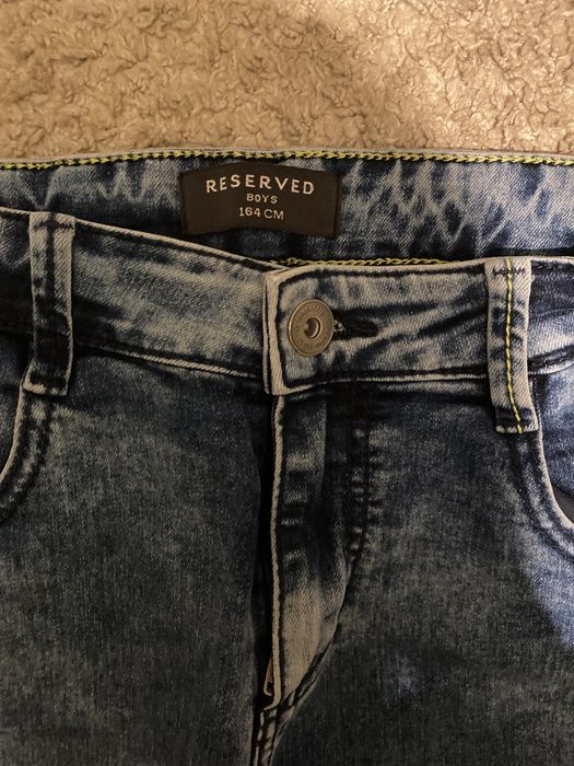 Dżinsy reserved r. 164