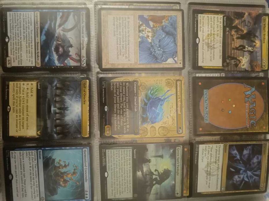 Pequena coleção cartas Magic the Gathering (MTG)