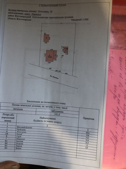 Продаю хату в селі Парипси