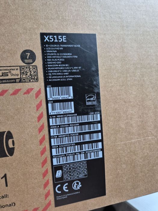 Laptop Aus X515E