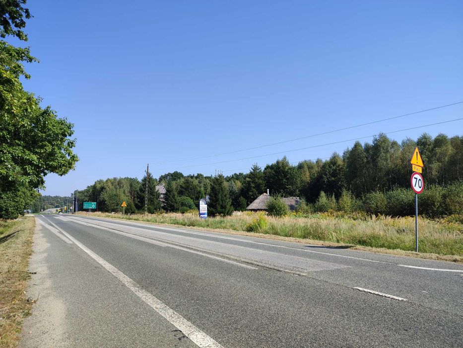 działka ,Gmina Osina przy trasie S 6