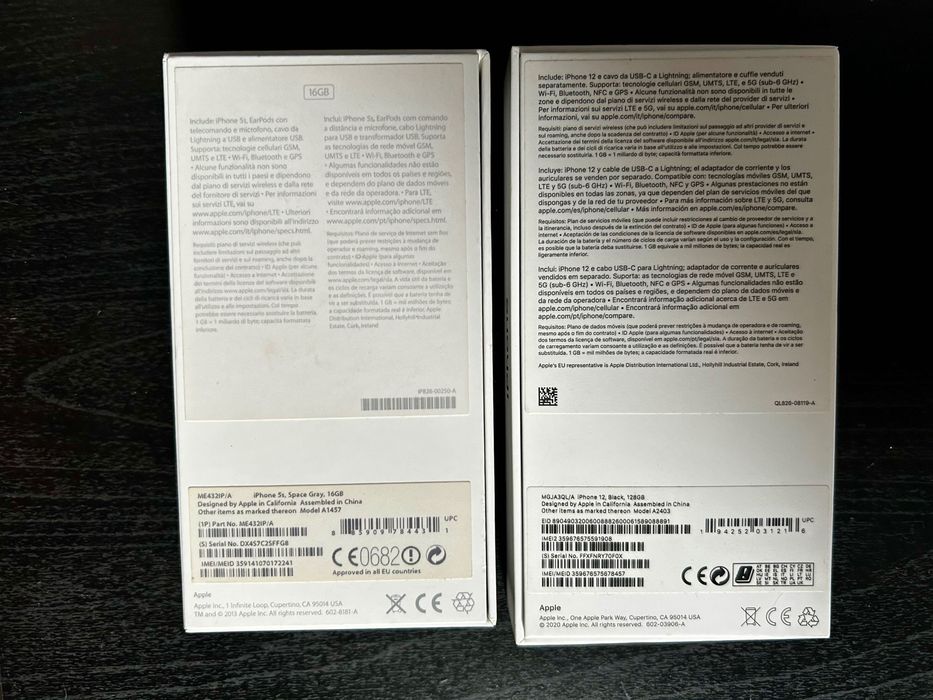 IPhone 5s + Iphone 12 128GB