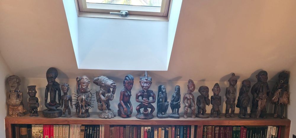 maski afrykańskie ,figury, rzeźby, artefakty  sprzedam