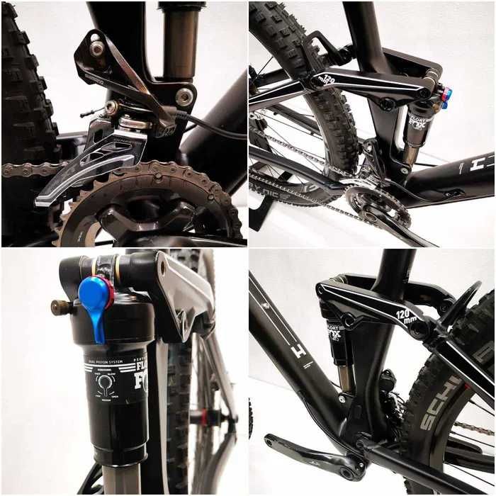 FULL KARBONOWY CUBE Stereo 120 HPA Race roz. 62 XL - FOX -XT