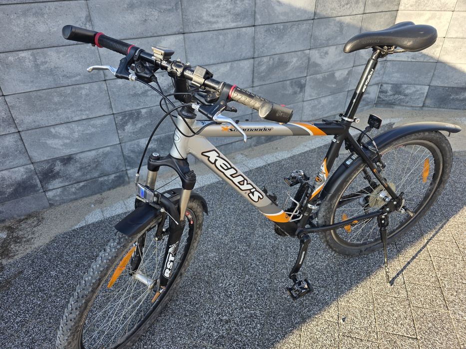 Rower kelly's 19,5 przerzutki schimano pedały spd i platforma