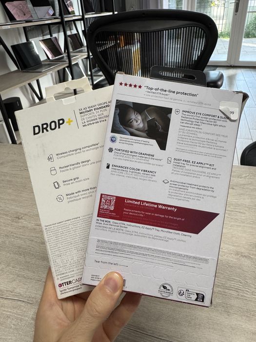 Otterbox Drop+ Commuter Series чохол / скло Zagg для iPhone 16e/15/14/