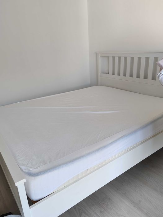 HEMNES IKEA
Estrutura de cama, velatura branca/Lönset