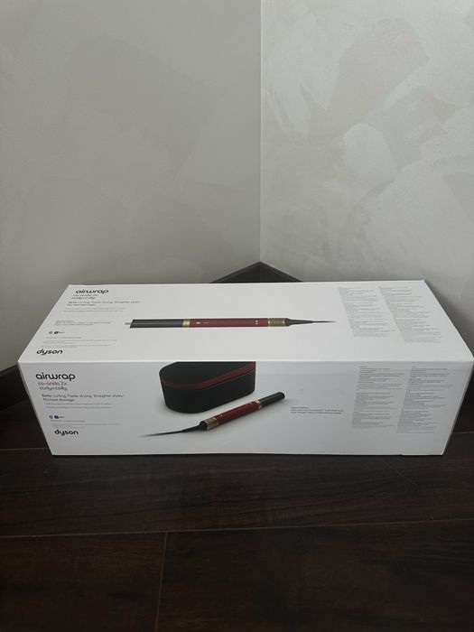 Фен-стайлер, мультистейлер Dyson Airwrap Coanda 2x Multi-styler & Dryer Straight to Wavy Red Velvet/Gold