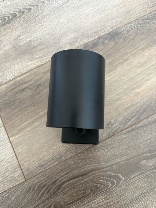 IKEA NYMÅNE kinkiet lampka ścienna czarna