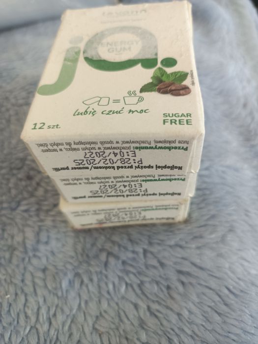 Energy gum.Moc kofeiny kawy