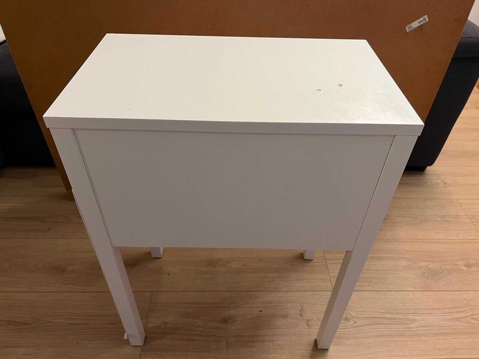 Szafka nocna biała IKEA