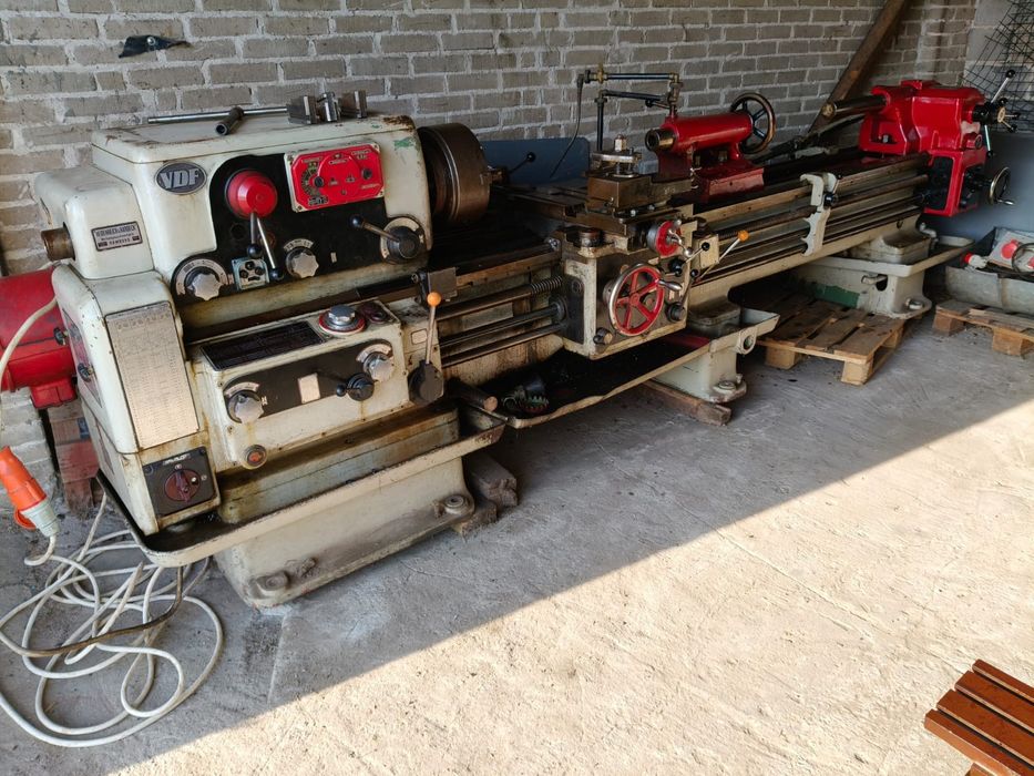 Tokarka VDF S500K długosc loża 3050mm