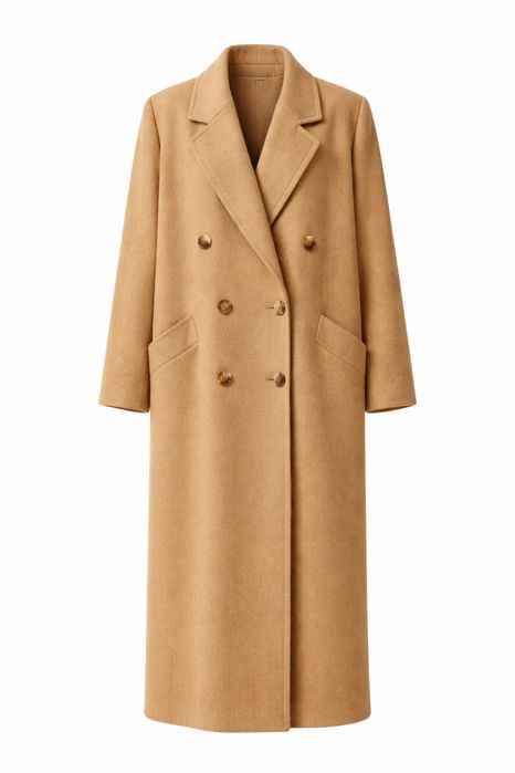 Пальто Premium 100% натуральна верблюжа шерсть  під BAZHANE оверсайз М