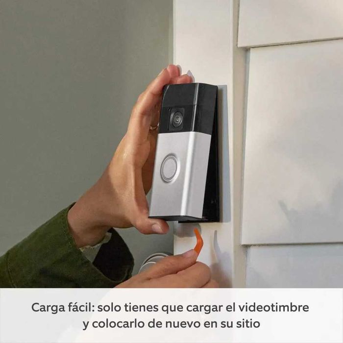 Ring Battery Video Doorbell 2024 – Campainha Inteligente com Vídeo HD 1440p e Visão Noturna a Cores NOVO