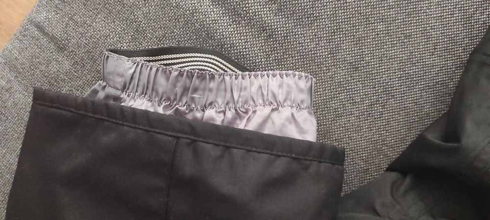 Spodnie czarne narciarskie KappAhl r,140