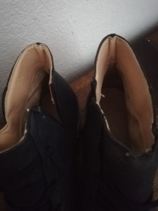Buty trzewiki granatowe nowe