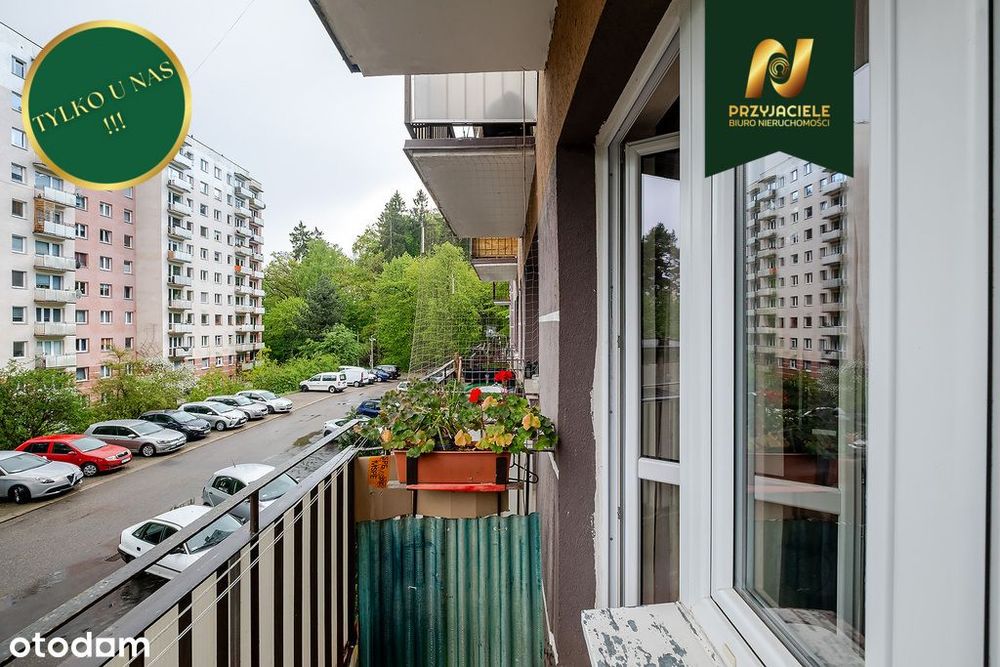 3 pokoje balkon las Gdańsk Oliwa