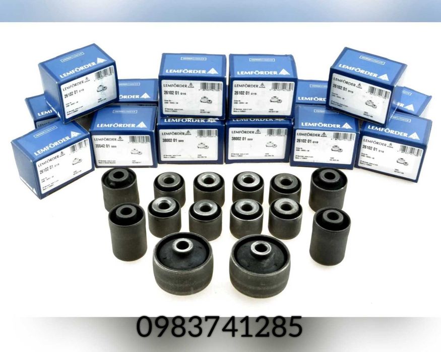 Комплект Сайлентблоків Задньої підвіски для Audi A6 Quattro/VW Passat