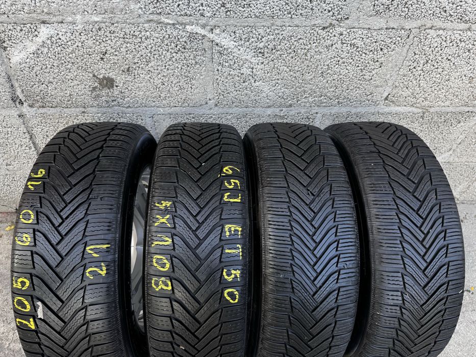 Koła Zimowe R16 5x108 Peugeot Citroen Renault Ford Opony 205/60/16