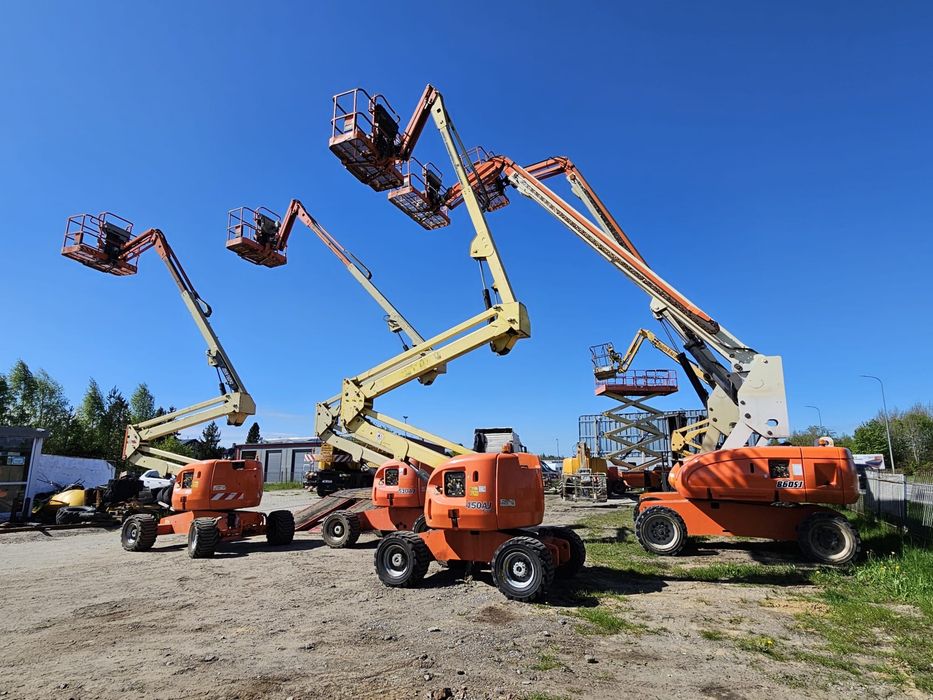 Wynajem podnosnika teleskopowego przegubowego jlg 510