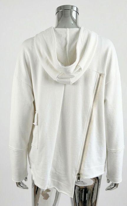 Włoska niebanalna bluza oversize 48 50 Designerska