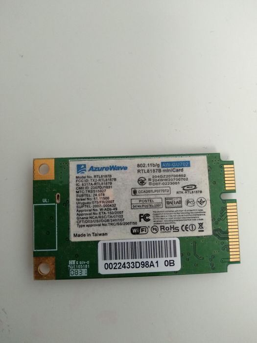 Wireless Card 802.11b/g423055096944404481