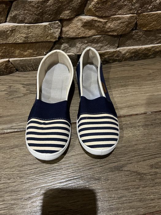 Балетки джинсові