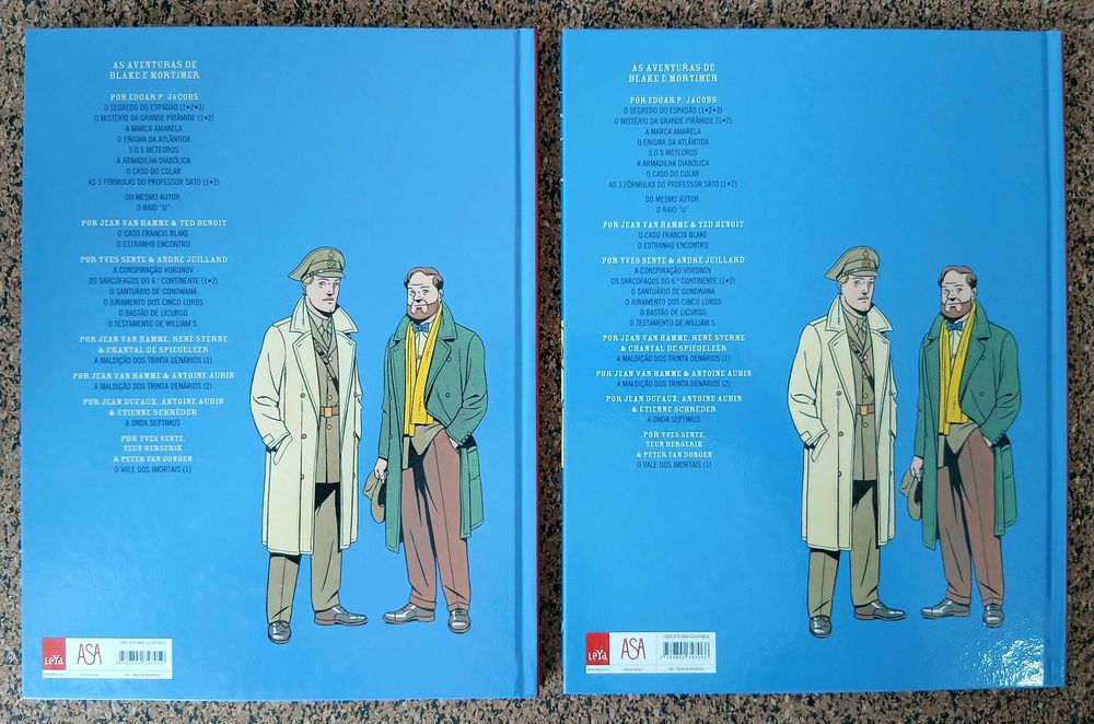 2 BDs - Os Sarcófagos do 6º Continente
(Blake e Mortimer N.º 16 e 17)