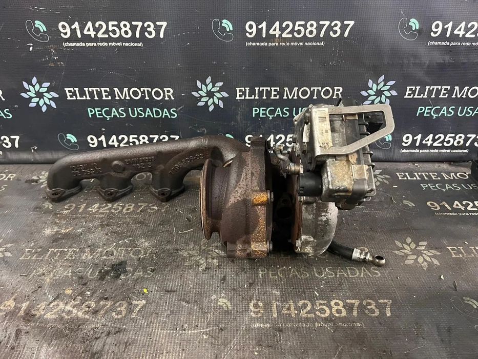 Turbo usado GT2260V BMW 730D 530D 330D 231CV COLETOR ESCAPE M57TUE2