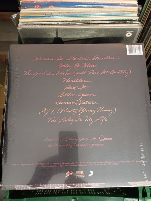 Płyta winylowa Michael Jackson Thriller nowa folia