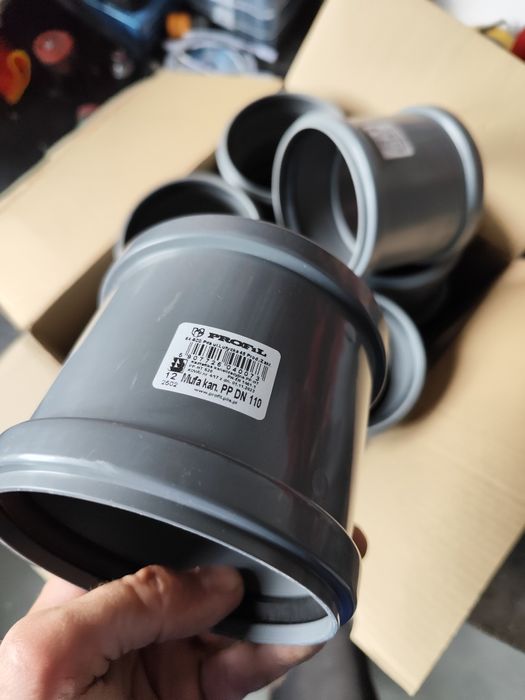 Mufa 110mm do rur kanalizacyjnych