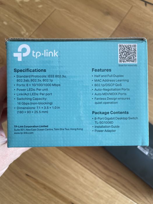 tp-link TL-sg1008D