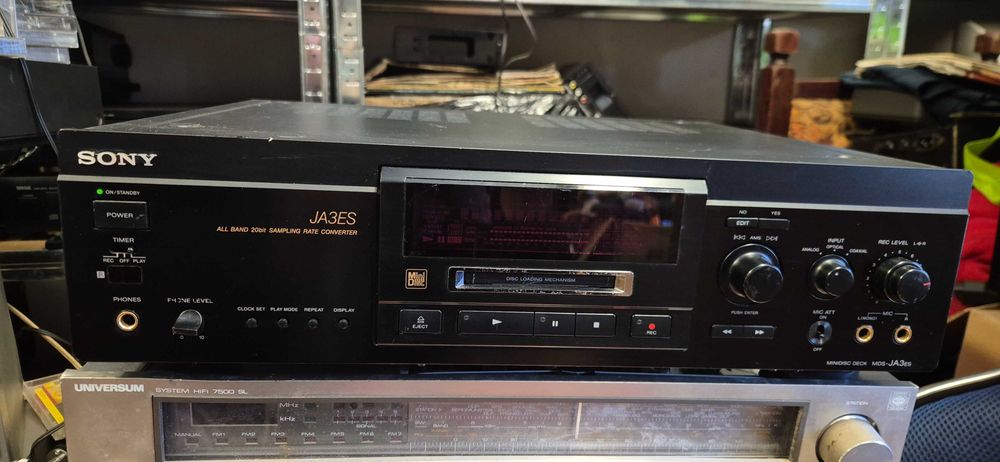 Odtwarzacz Sony Minidisc  JA3ES