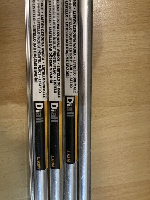5 listew ozdobnych  dekoracyjnych Diall 1,83m 10mm nowe zapakowane